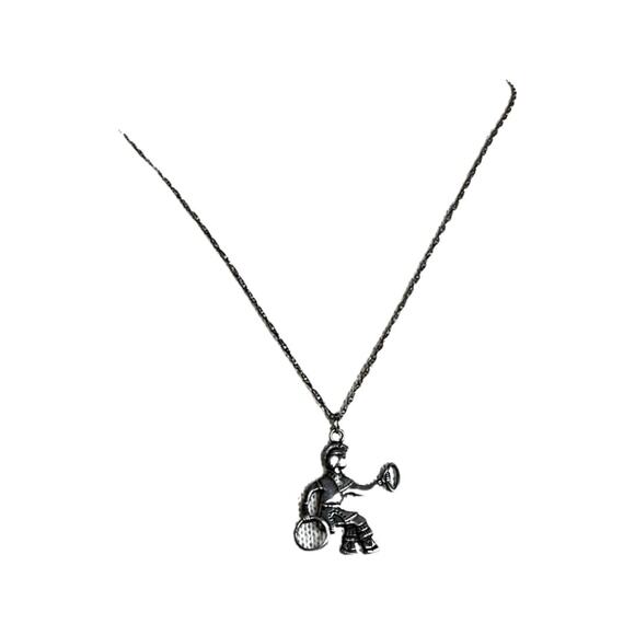 Vintage Sterling Silver Native American Hoop Dancer Pendant - Picture 1 of 8